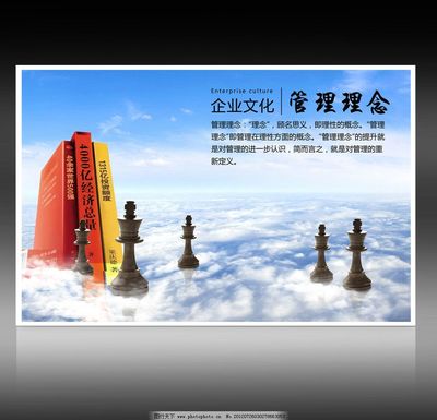 卓越服務，理念先行——打造以管理理念為核心的企業文化展板